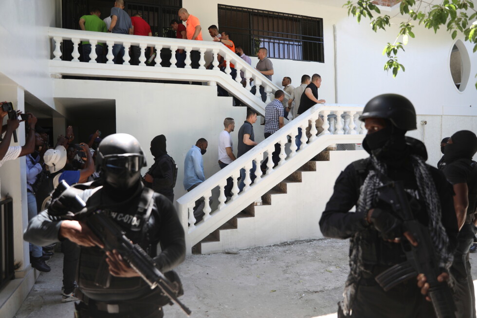 Forze di sicurezza latinoamericane durante un’operazione