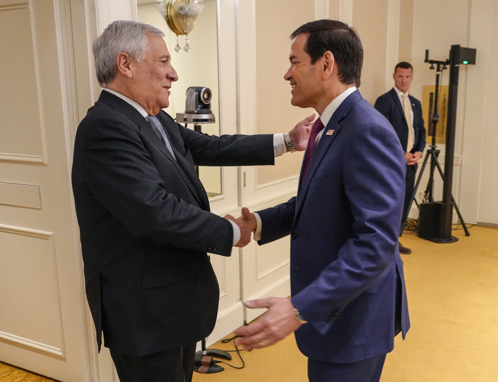 Antonio Tajani incontra Marco Rubio a New York il 21 settembre 2026, foto di repertorio.