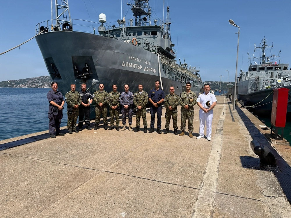 Cooperazione navale alleata a Burgas, luglio 2026. Repertorio.