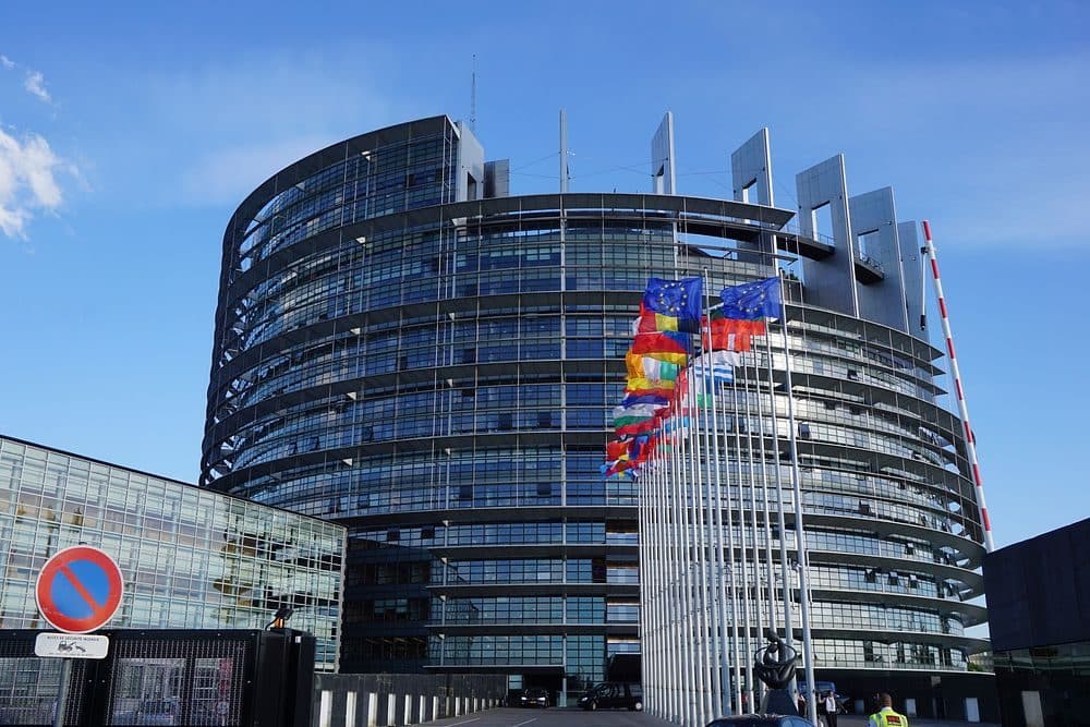 Il Parlamento europeo a Strasburgo. Fotografia di repertorio del 2017.