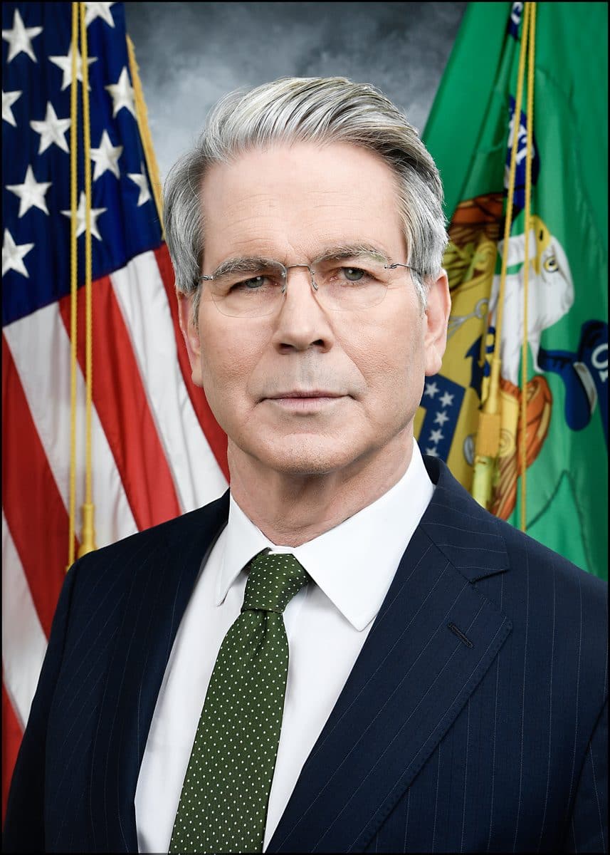 Scott Bessent, segretario al Tesoro degli Stati Uniti. Ritratto ufficiale del 6 febbraio 2025.