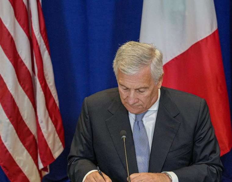 Antonio Tajani a New York, 21 settembre 2026. Repertorio, non dell’assemblea Unioncamere.