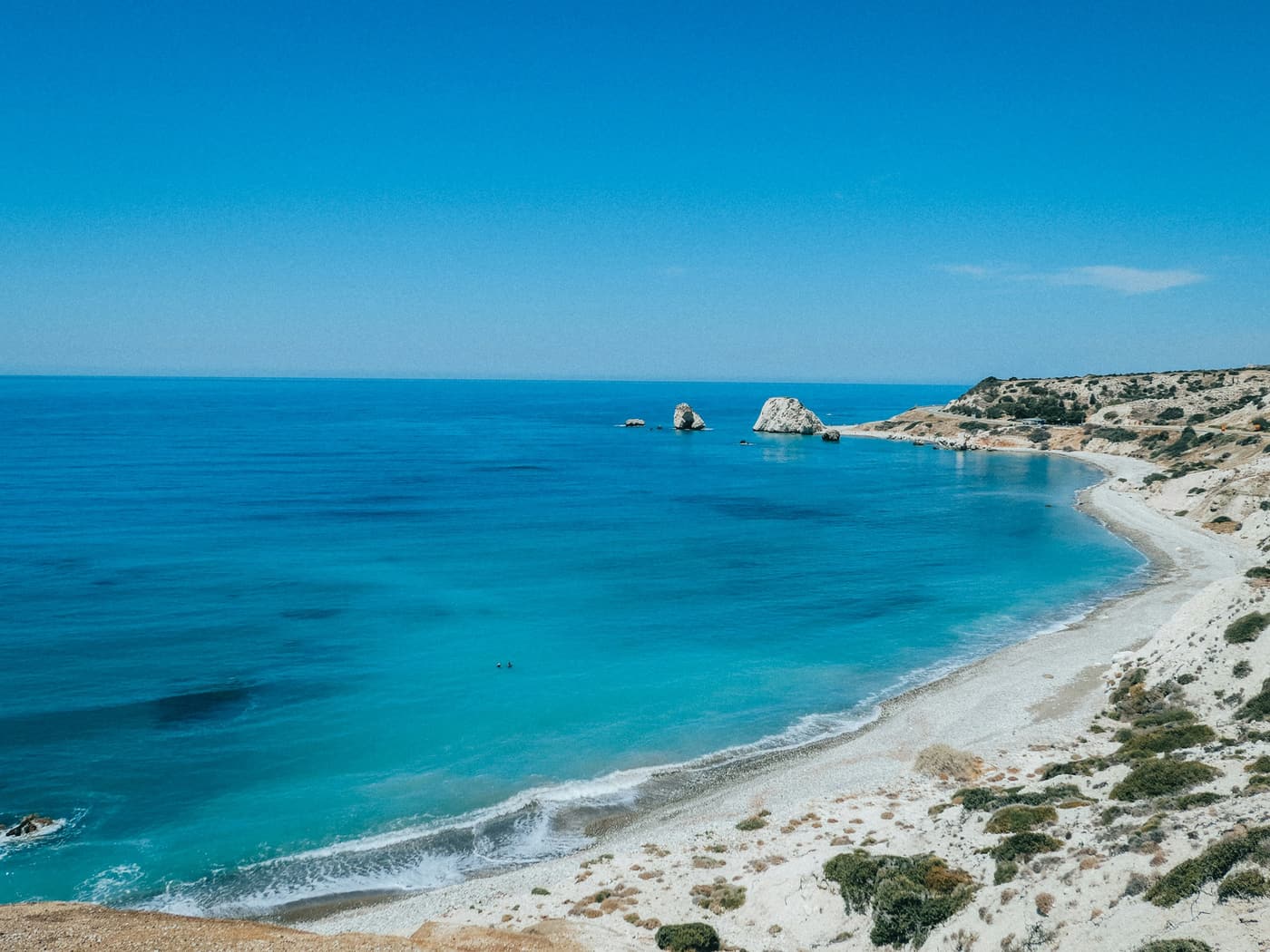 Costa di Cipro. Immagine geografica di repertorio, non del giacimento Cronos.