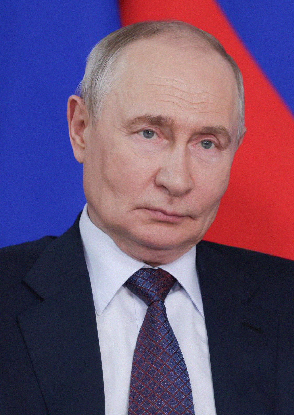 Vladimir Putin durante una riunione ufficiale nell’agosto 2026